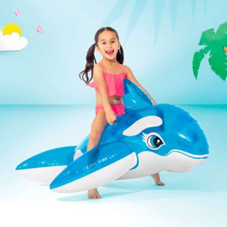 Надувная игрушка INTEX наездник Касатка 152х114см 58523NP