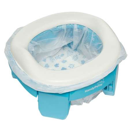 Дорожный горшок ROXY-KIDS HandyPotty голубой