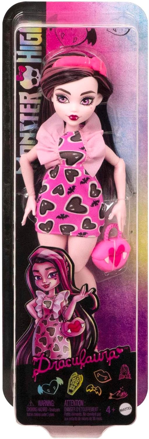 Кукла модельная Monster High Draculaura HRC12/HKY74 - фото 6