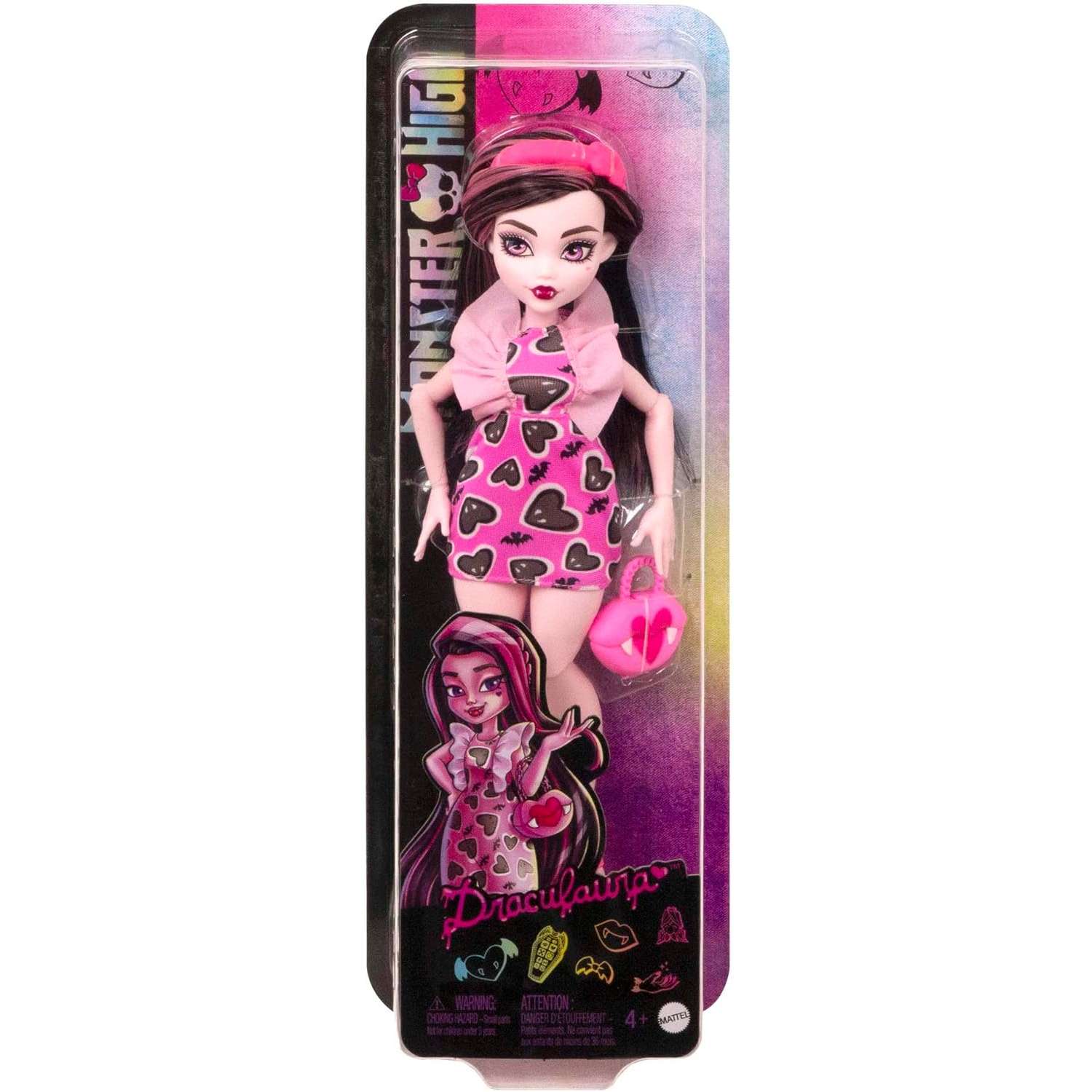 Кукла модельная Monster High Draculaura HRC12/HKY74 - фото 6