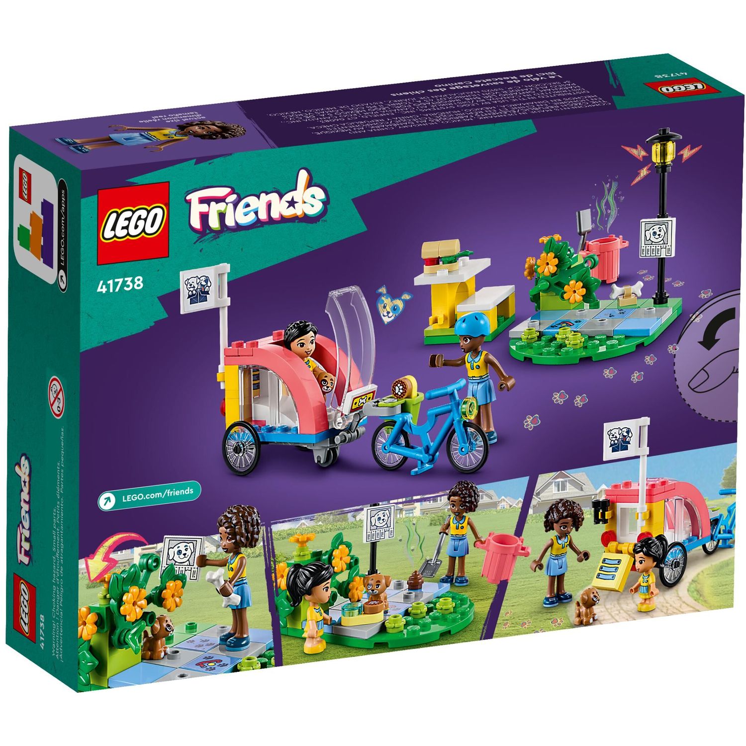 Конструктор LEGO Friends Спасательный велосипед - фото 8
