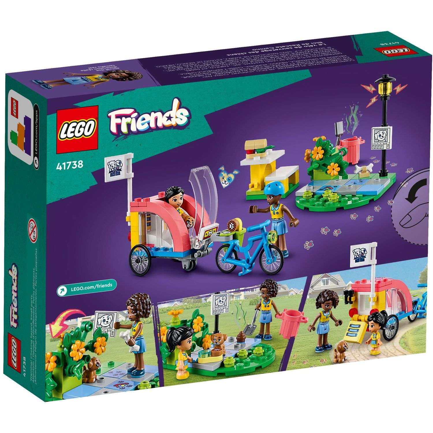 Конструктор LEGO Friends Спасательный велосипед блочный - фото 8