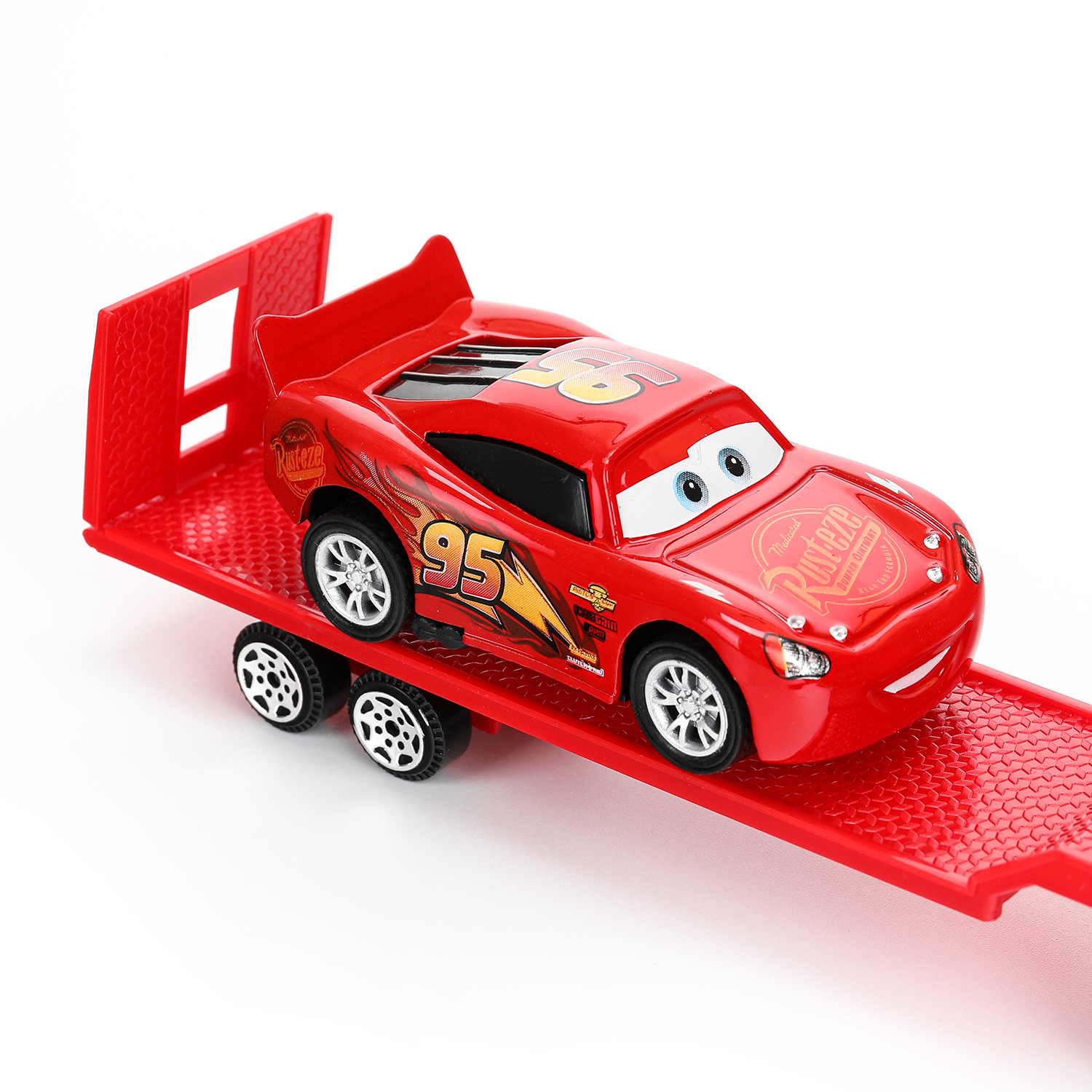 Игровой набор Huada Toys Тачки Автоперевозчик 393526 - фото 6