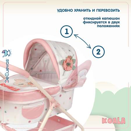 Коляска-люлька для кукол DeCuevas Toys