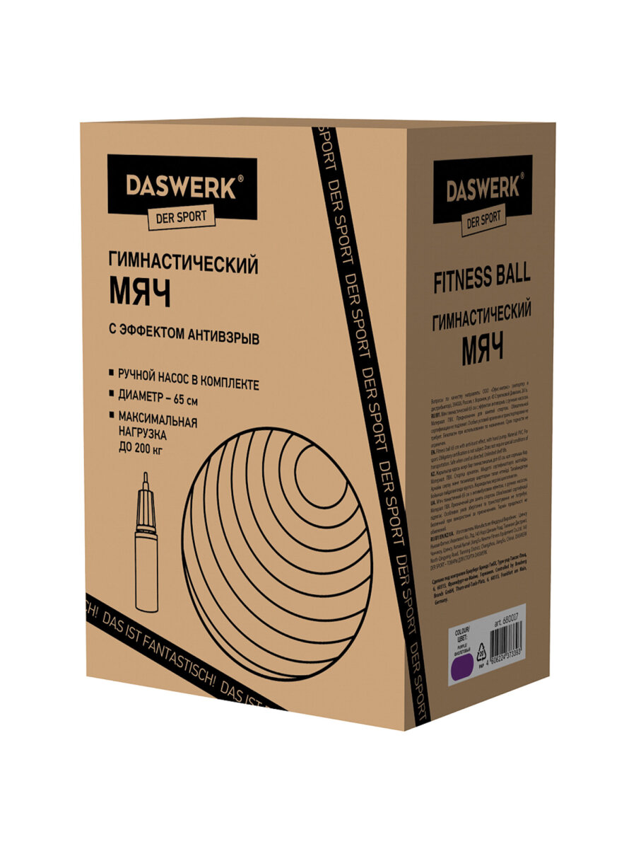 Фитбол DASWERK - фото 12