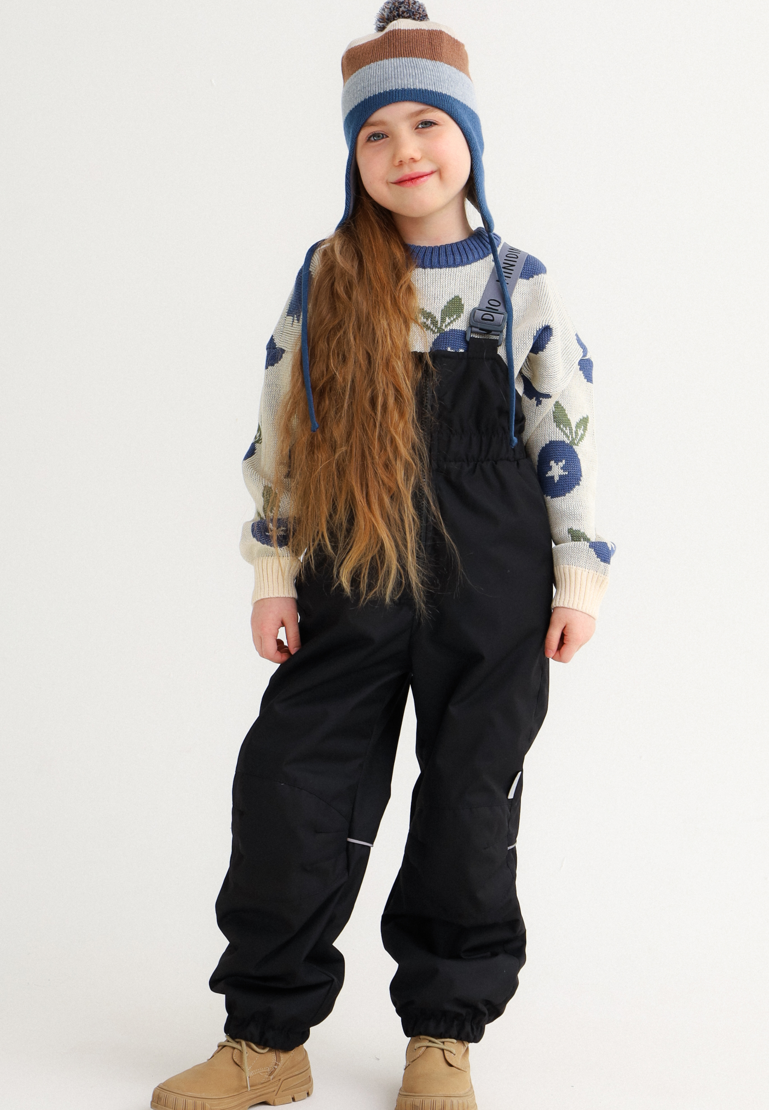 Полукомбинезон MINIDINO MDD1-IM001/0Полукомбинезон демисезонный черный - фото 5