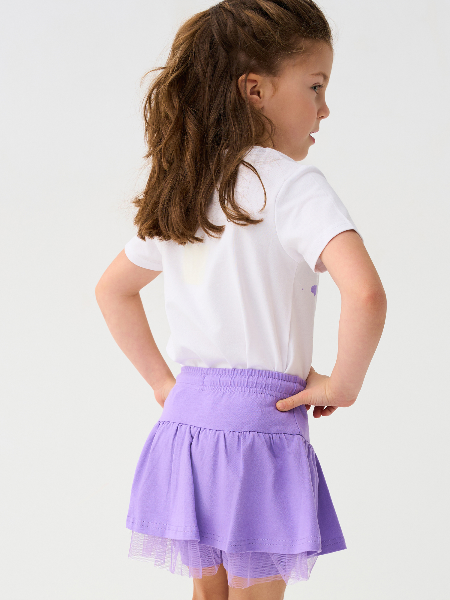 Футболка и юбка-шорты PlayToday 12622440 - фото 3