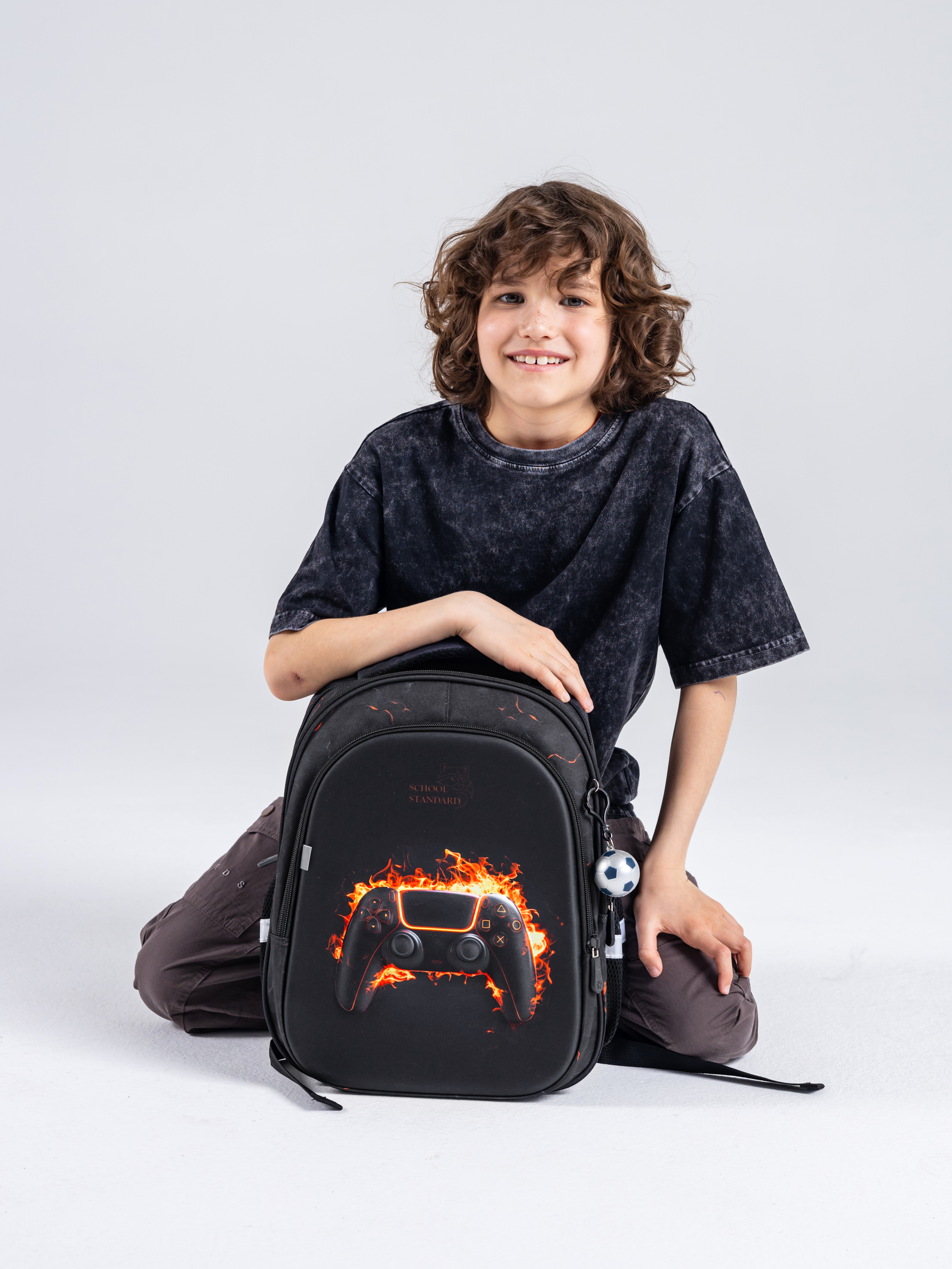 Рюкзак School Standard первокласснику набор 4 в 1 - фото 5