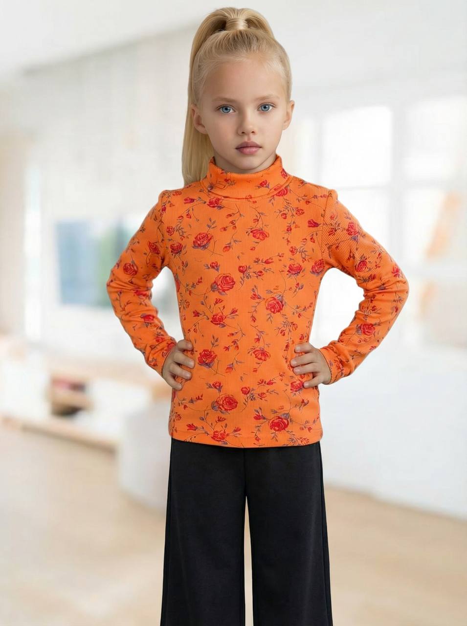 Водолазка PRIVE KIDS VDL_OR - фото 5