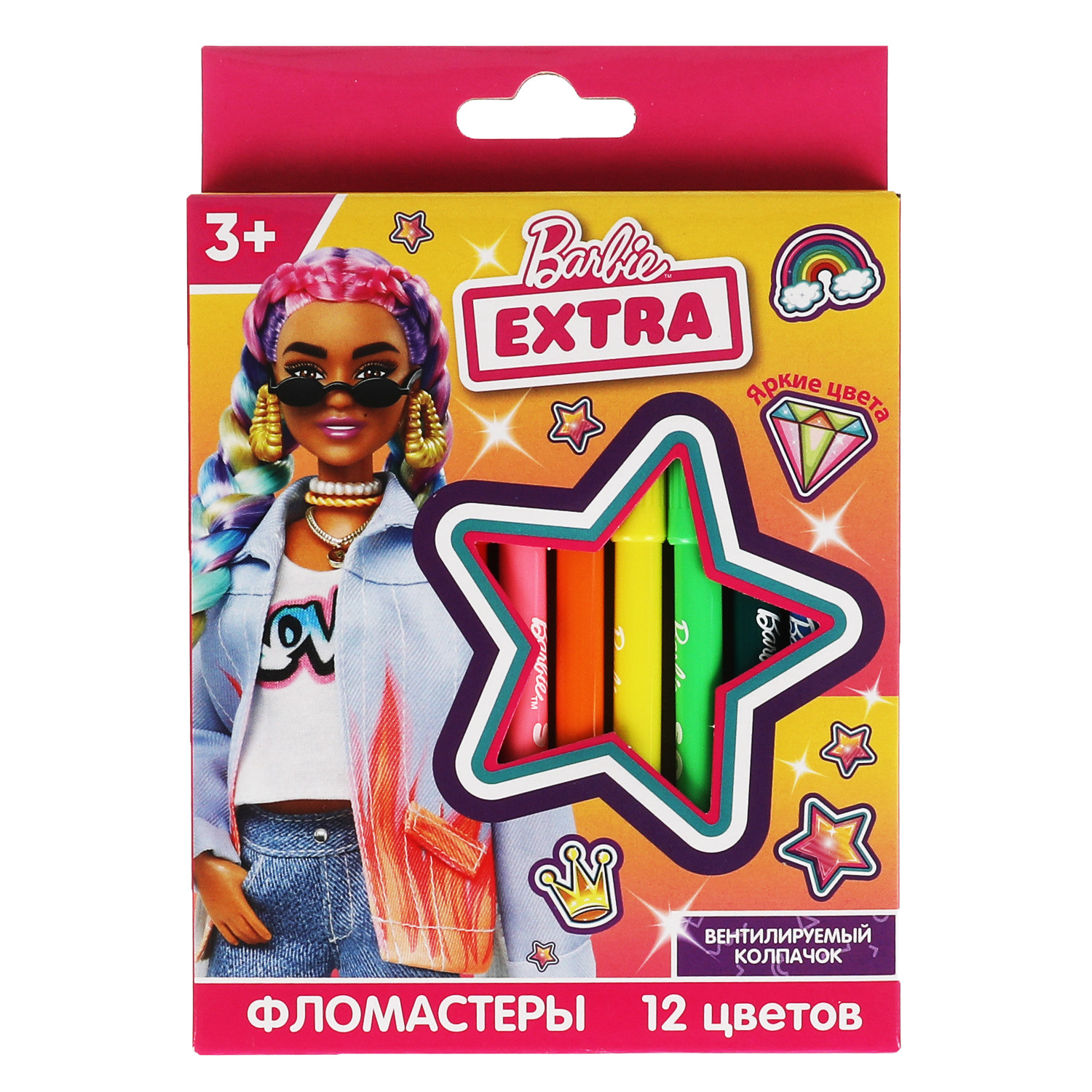 Фломастеры УМка 12 цв. - фото 1