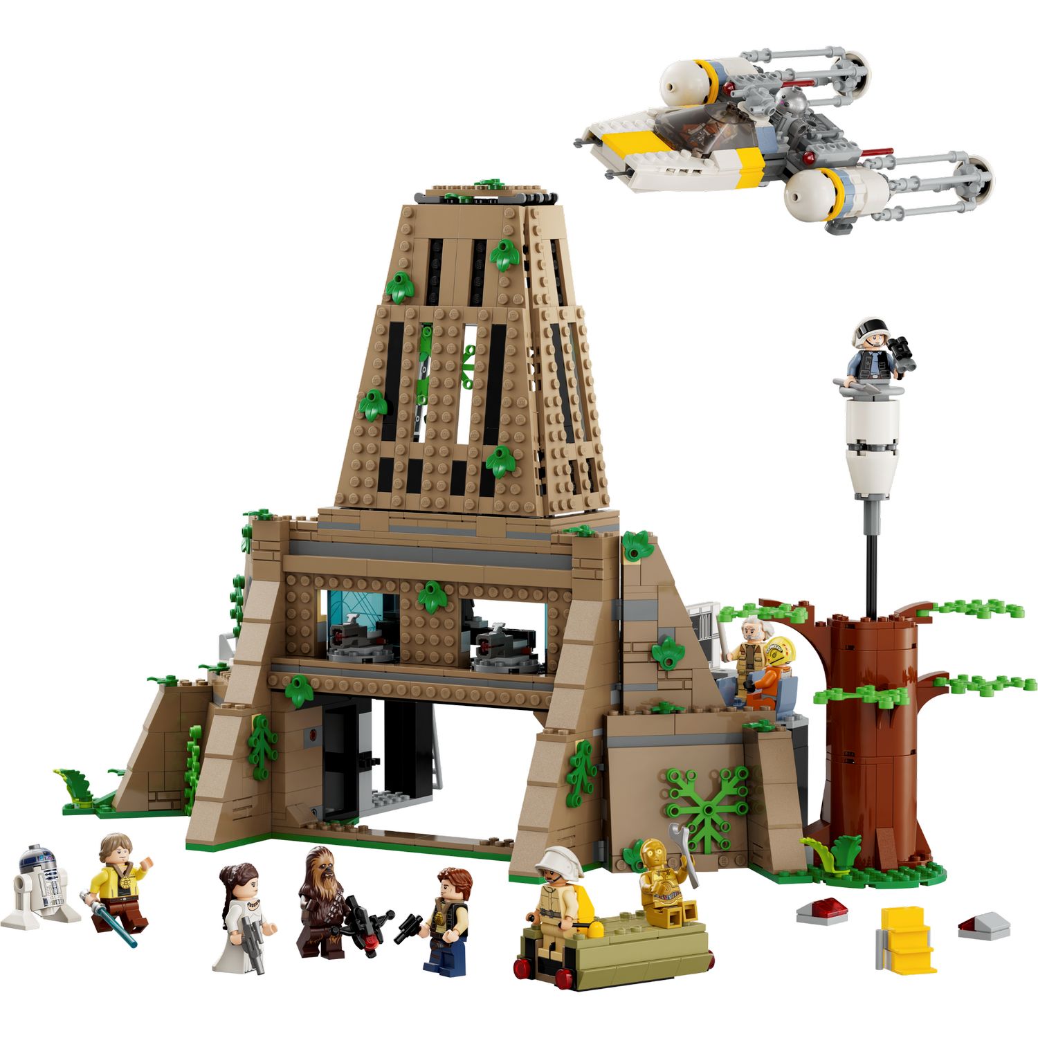 Конструктор LEGO Star Wars Yavin Rebel Base блочный - фото 2