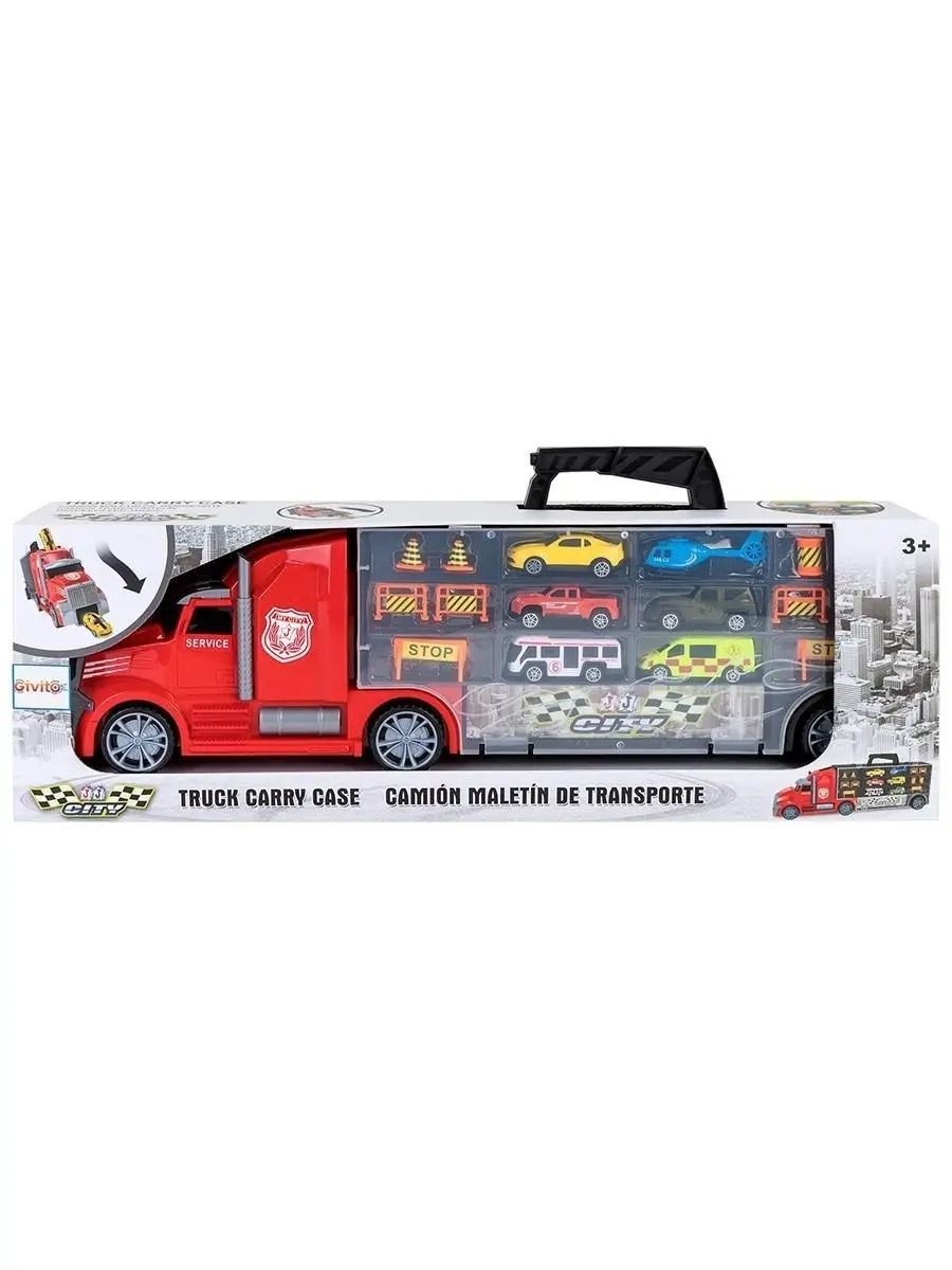 Автовоз Givito Мой город с тоннелем G205-014 - фото 11