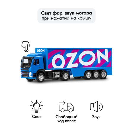 Грузовик АВТОпанорама Volvo FM 1:50