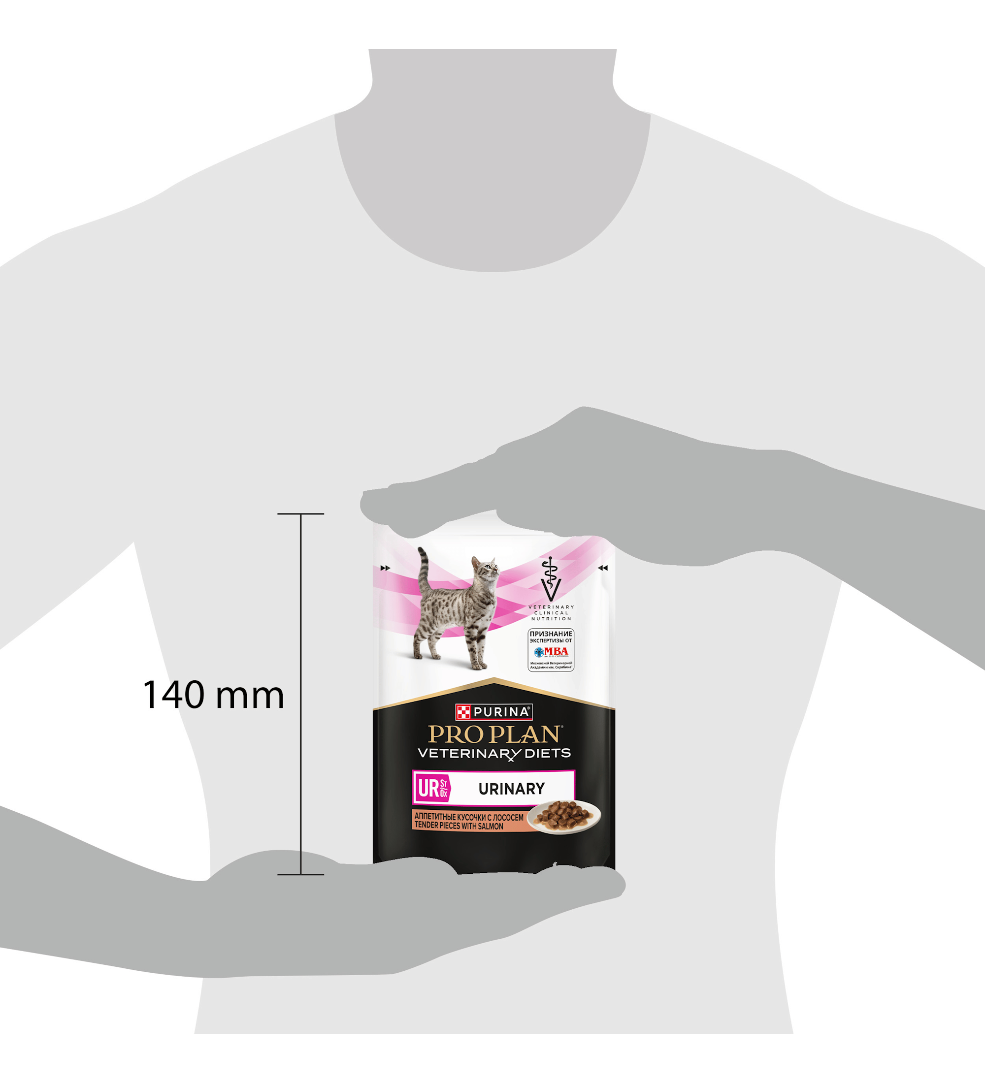 Влажный корм для кошек диетический PRO PLAN Ur St/Ox Urinary при болезнях нижних отделов мочевыводящих путей с лососем 85г - фото 13