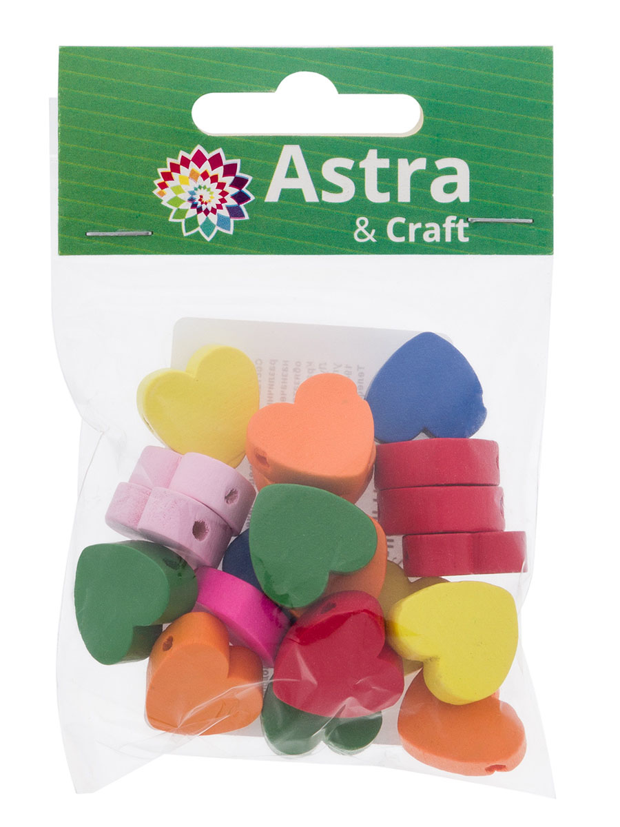 Набор для творчества Astra Craft Бусины деревянные 15 шт - фото 6