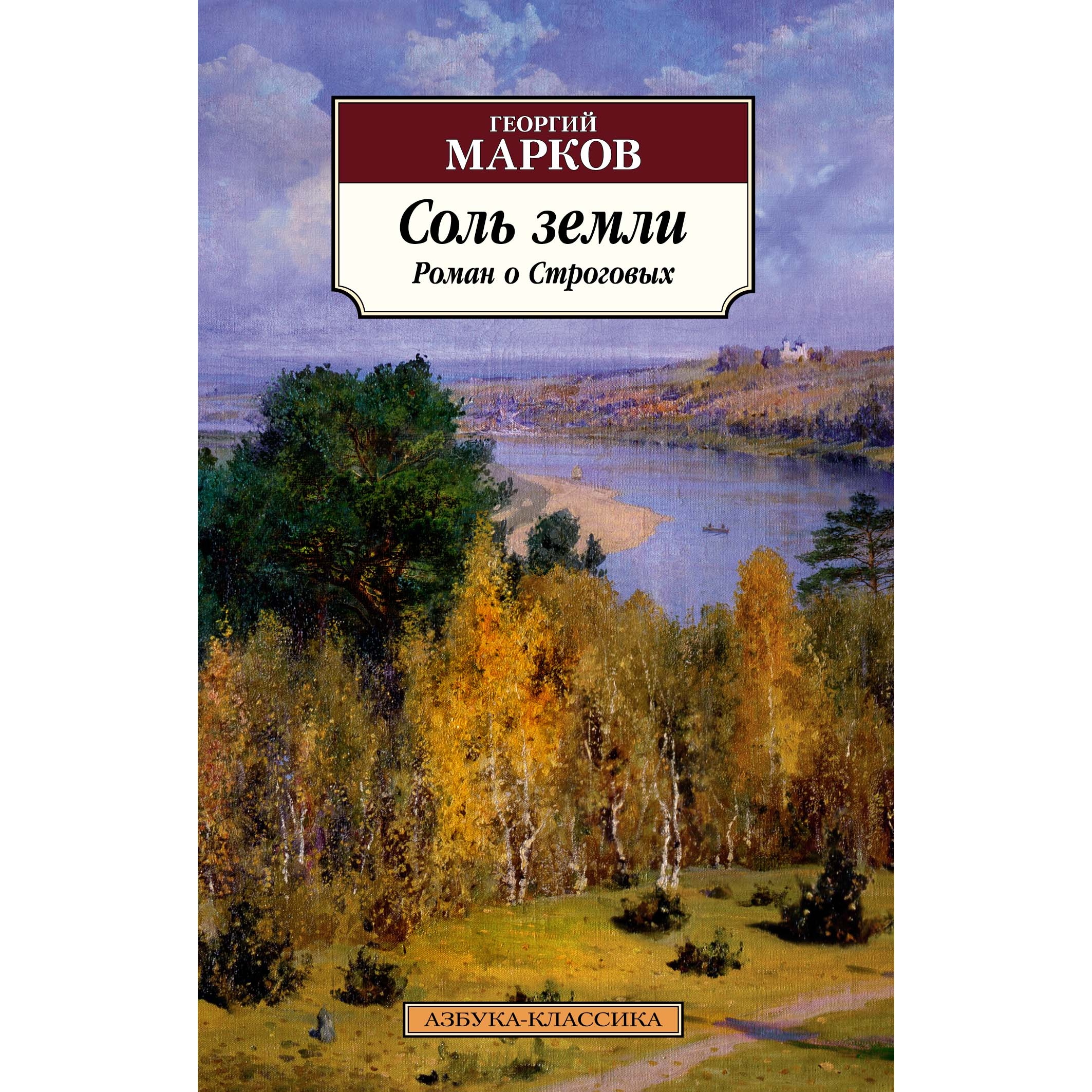 Книга АЗБУКА Соль земли. Роман о Строговых - фото 1