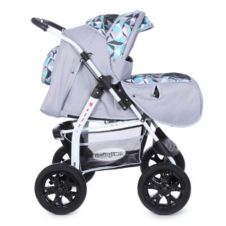 Коляска трансформер Babyton Melly Grey-Green