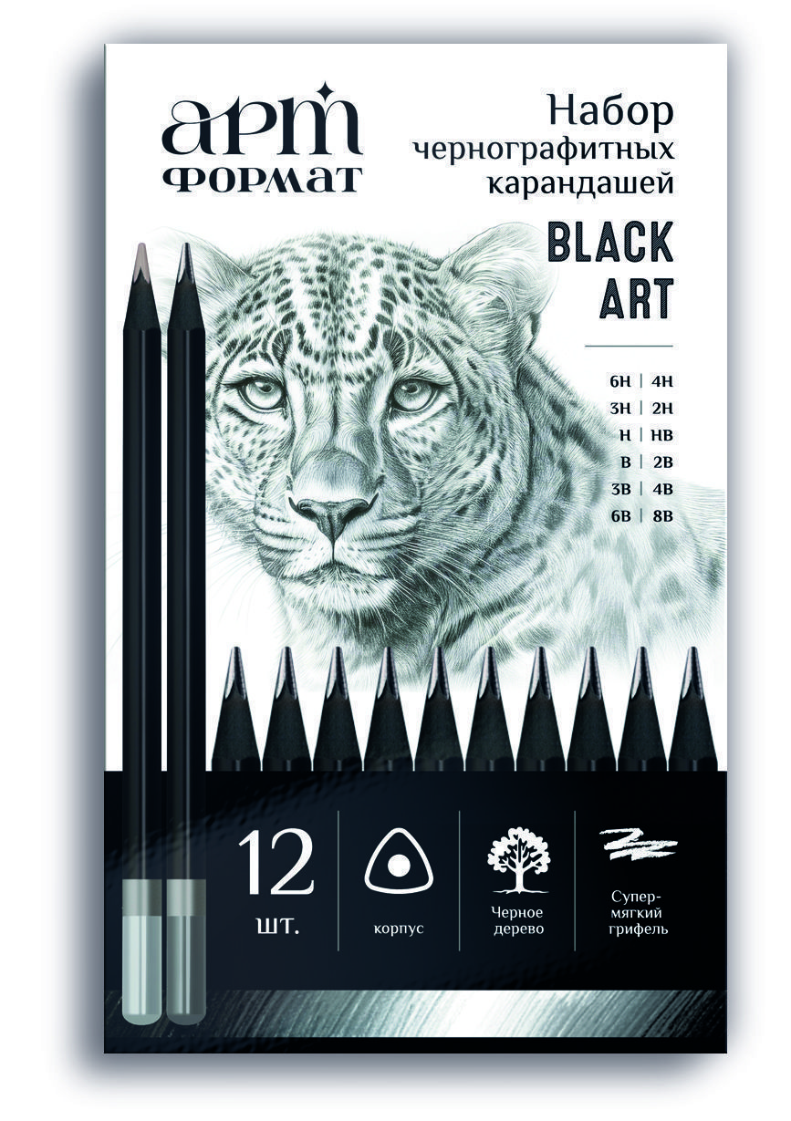 Карандаши цветные АРТформат - фото 1