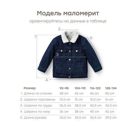 Куртка джинсовая Happy Baby