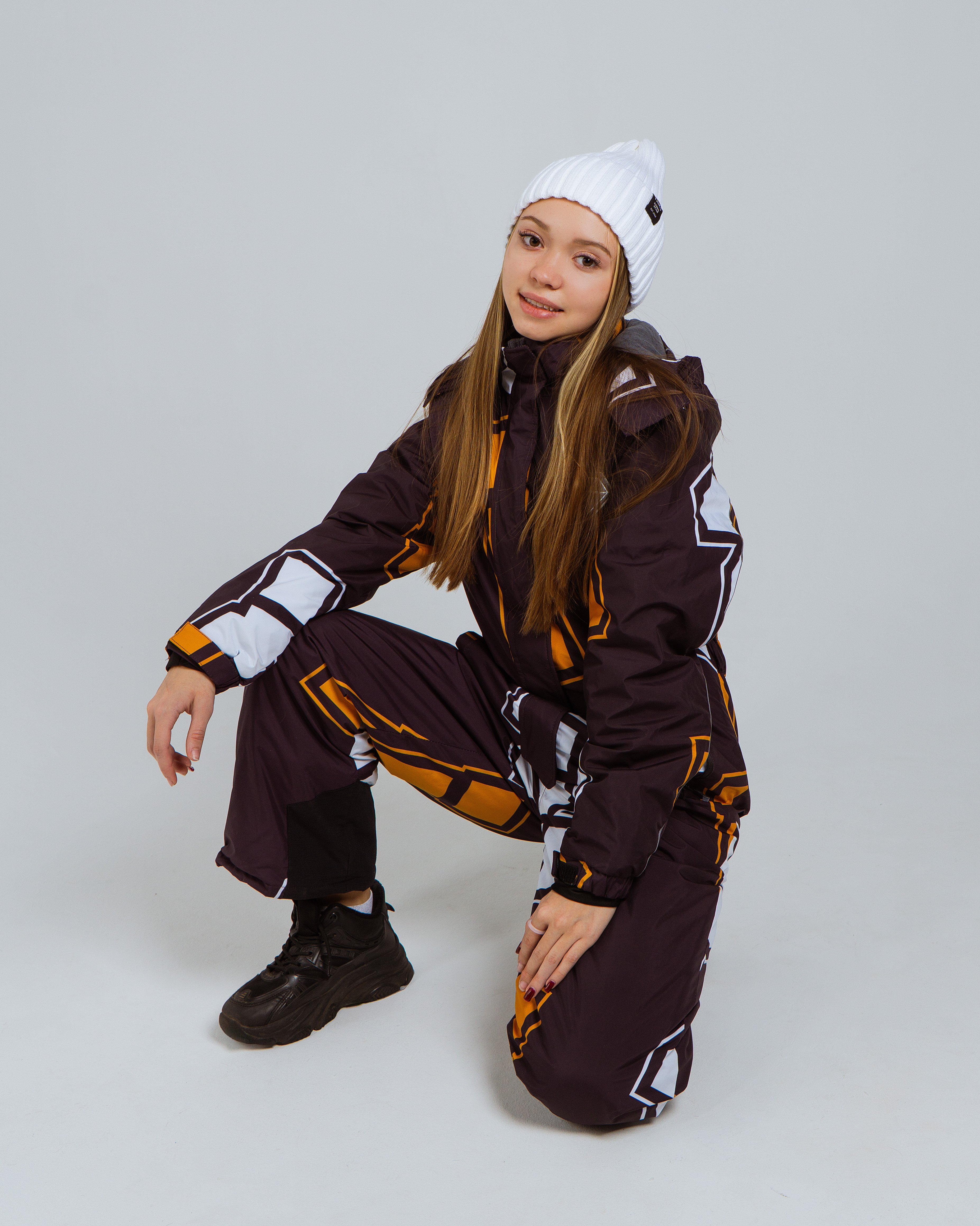 Комбинезон Saimaa GLO-10 черно-оранжевый - фото 12