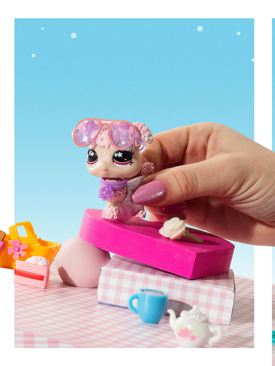 Игровой набор Littlest Pet Shop фигурка с аксессуарами, Пудель - фото 9