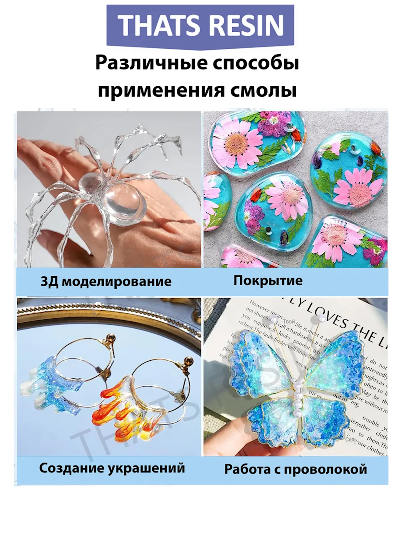 Набор для творчества ThatsResin эпоксидная смола - фото 17