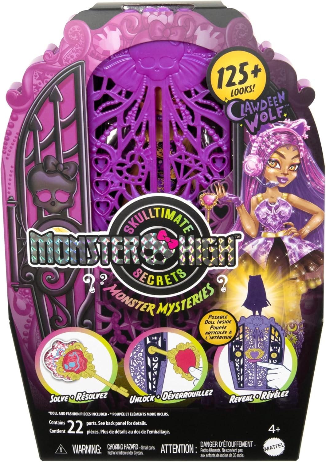 Кукла модельная Monster High Skulltimate Secrets Клодин HXH85 - фото 7