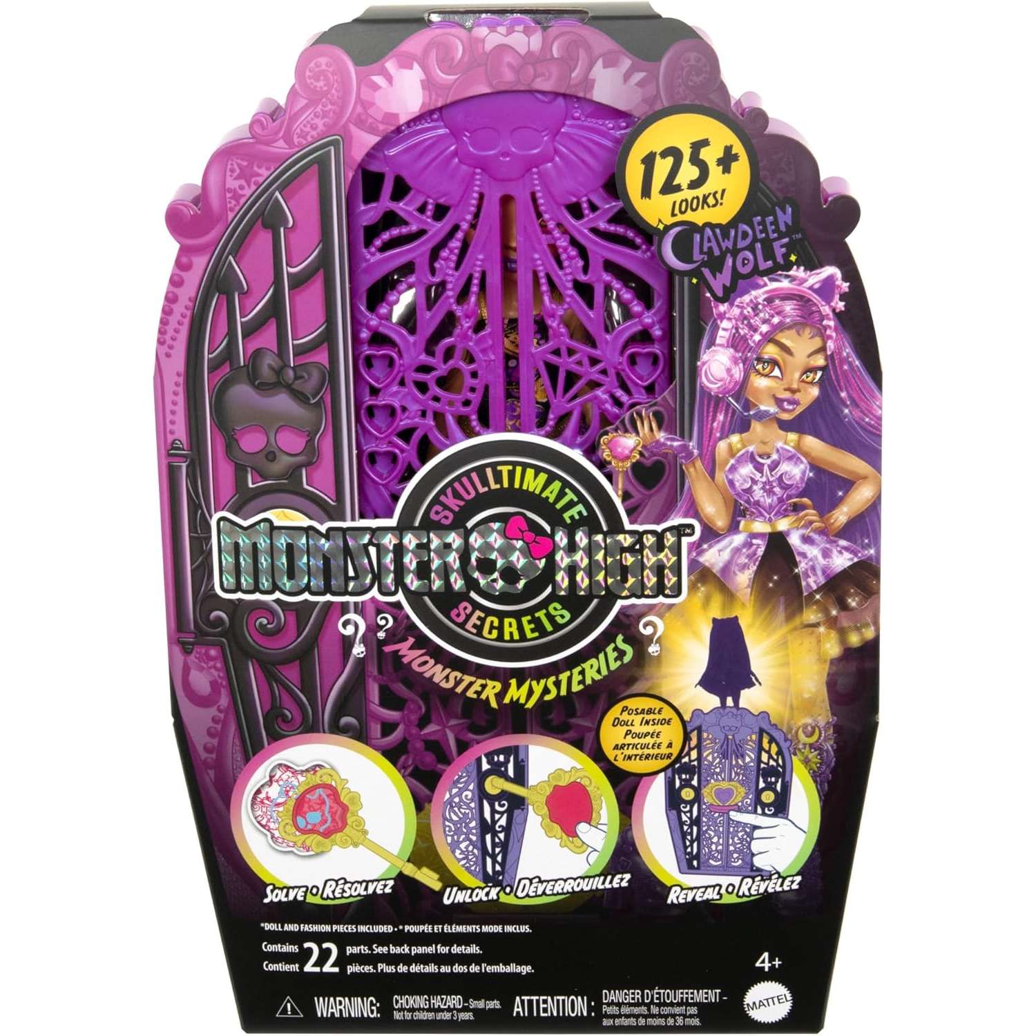 Кукла модельная Monster High Skulltimate Secrets Клодин HXH85 - фото 7