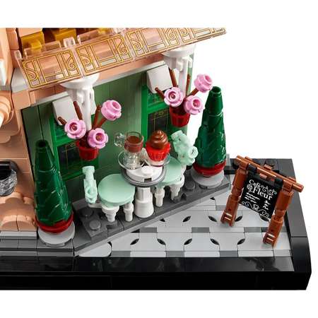 Конструктор LEGO Icons Французское кафе блочный