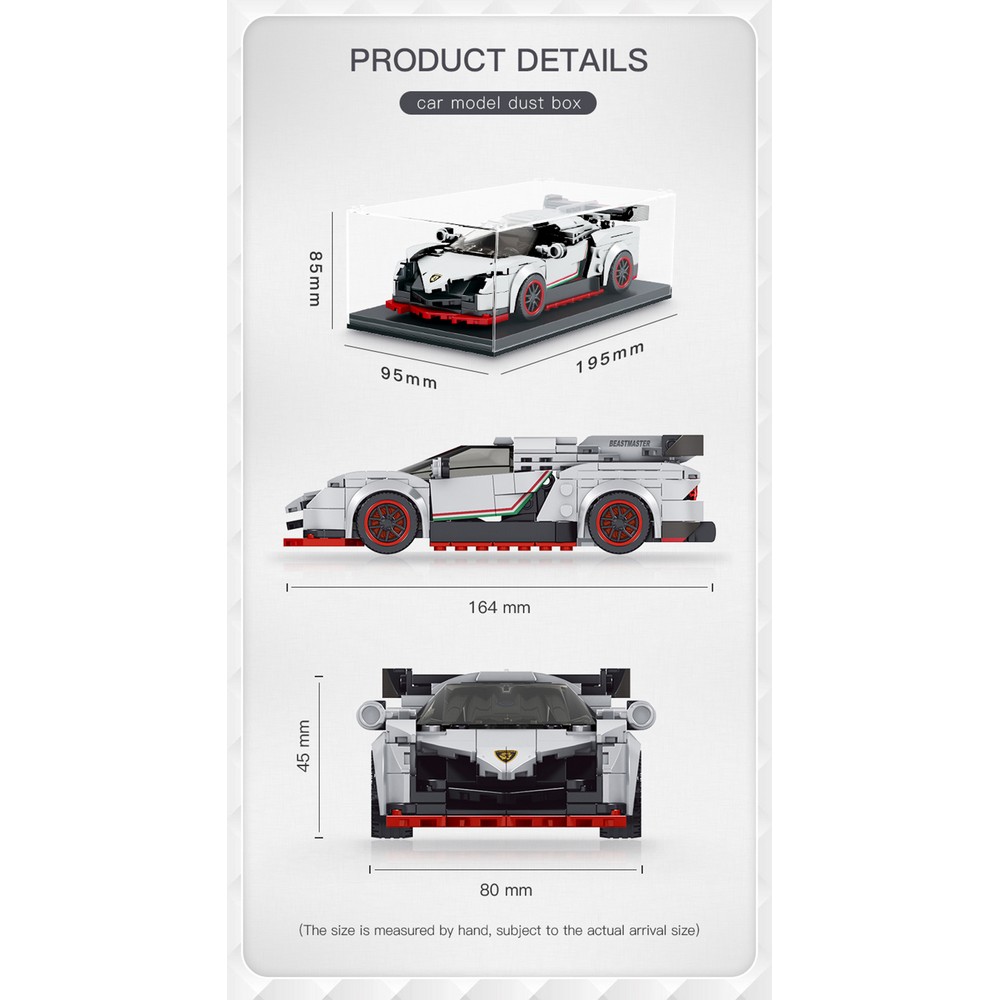 Конструктор Mould King McLaren Senna блочный - фото 9