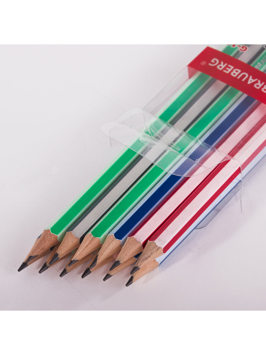 Карандаши чернографитные Brauberg 12 шт. - фото 18