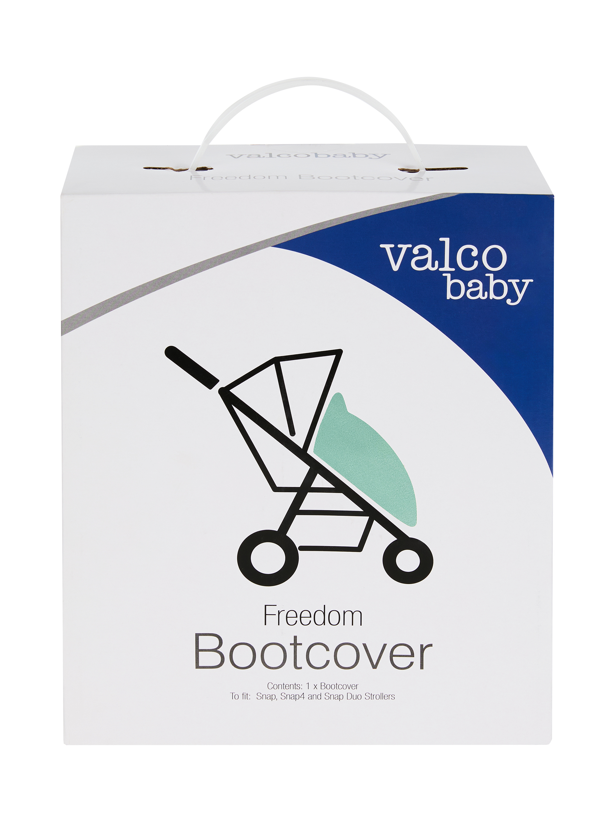 Чехол для ножек Valco baby Snap 4 Flatt Matt / Slate Blue A0388 - фото 4