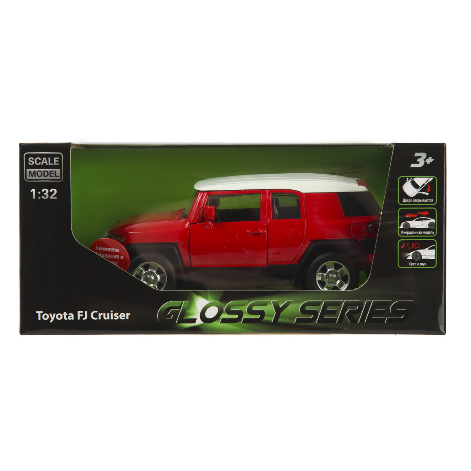 Автомобиль Mobicaro Toyota Toyota FJ 1:32 68304 - фото 8