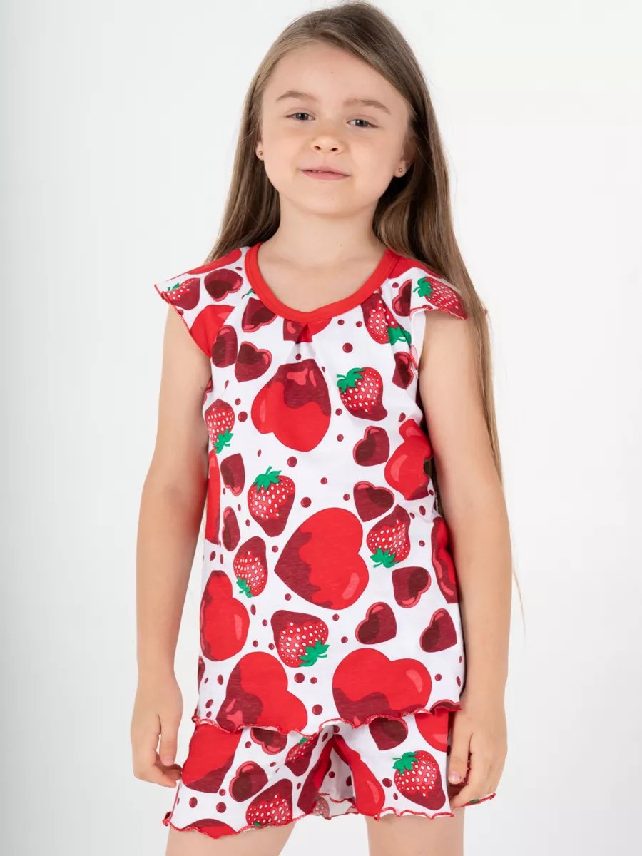 Пижама DANKIDS Пижама strawberry 104- РОНДА - фото 4
