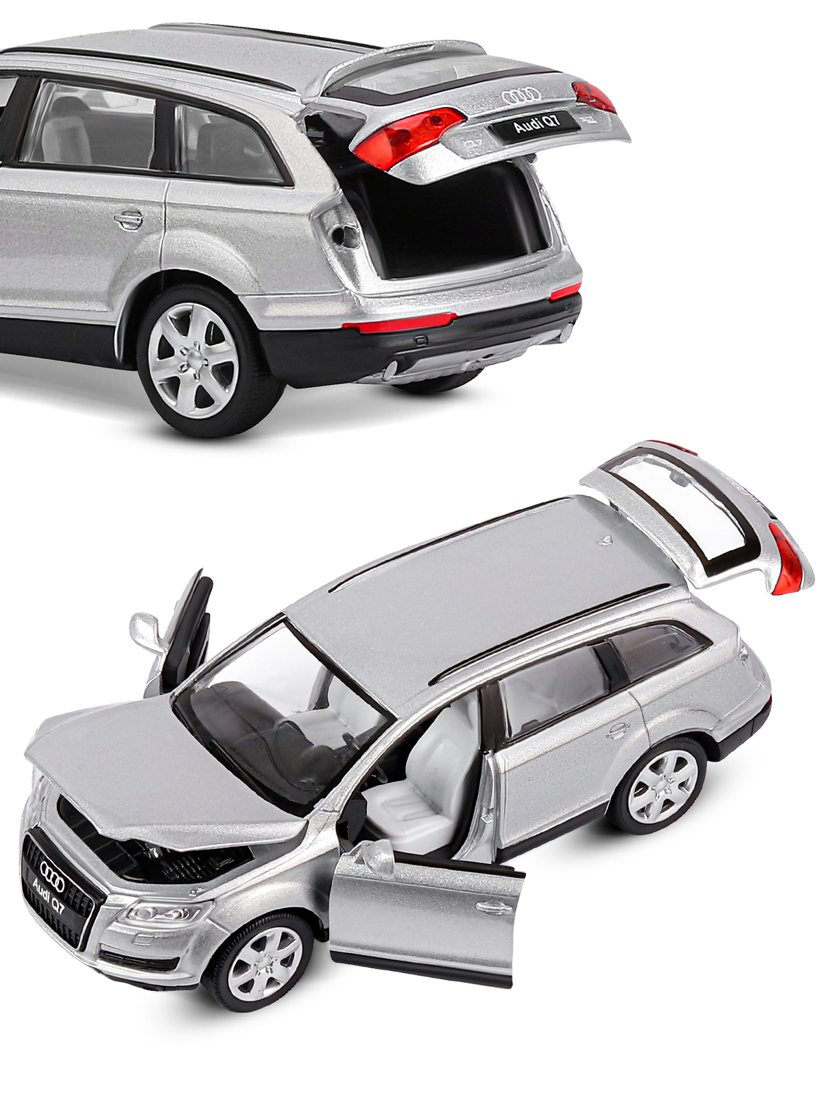 Внедорожник АВТОпанорама Audi Q7 1:32 JB1251804 - фото 13