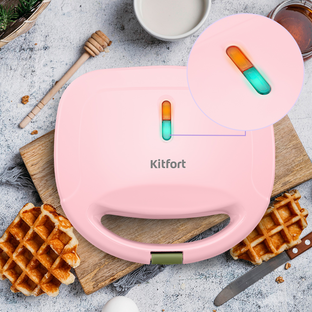 Вафельница KITFORT КТ-3657 - фото 2