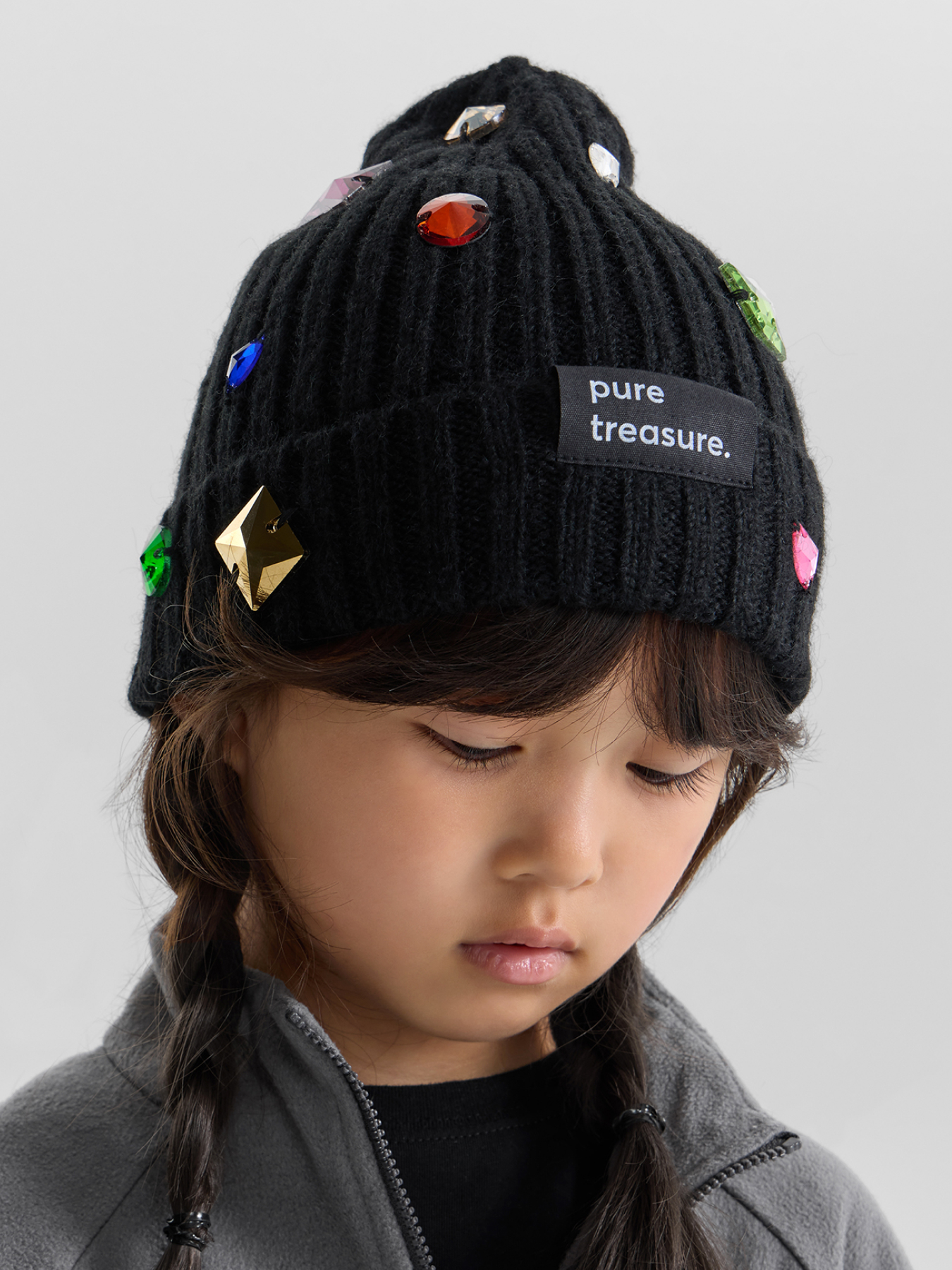 Шапка Happy Baby 89153-0_black - фото 5