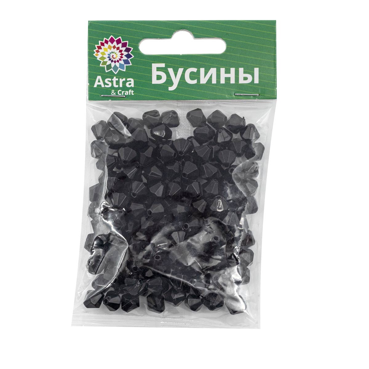 Набор для творчества Astra Craft Бусины 8 мм 25 г граненые - фото 6