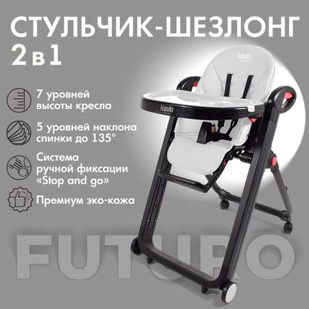 Стульчик для кормления Nuovita Futuro Nero 2 в 1