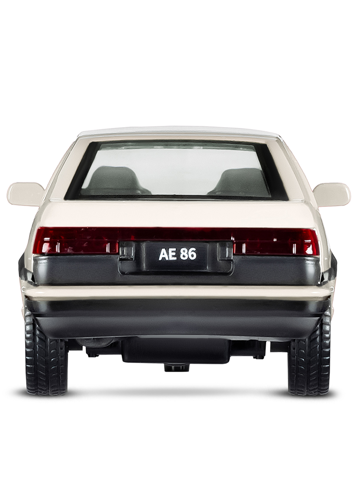 Автомобиль АВТОпанорама Toyota AE86 1:37 белый JB1251667 - фото 7