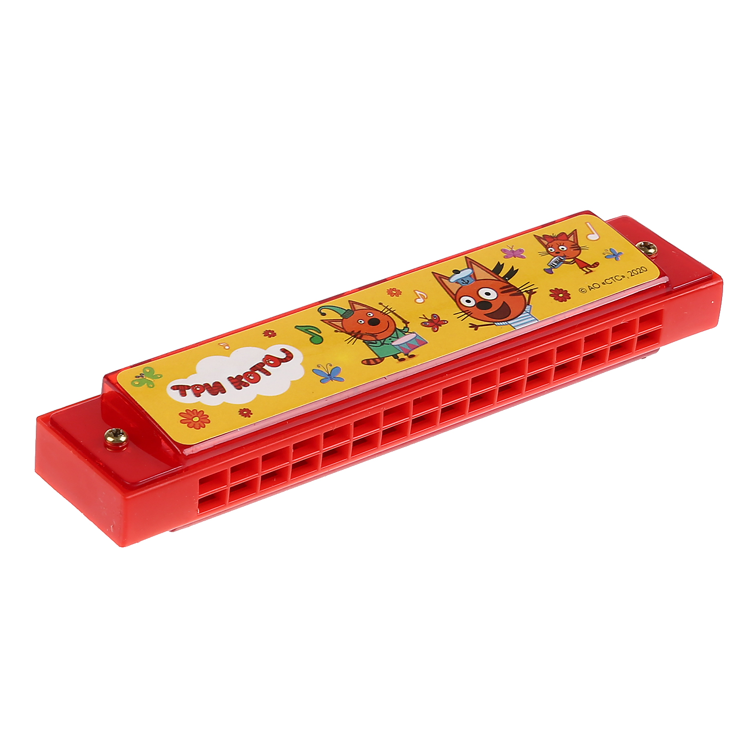 Игрушка музыкальная Играем вместе губная гармошка - фото 3