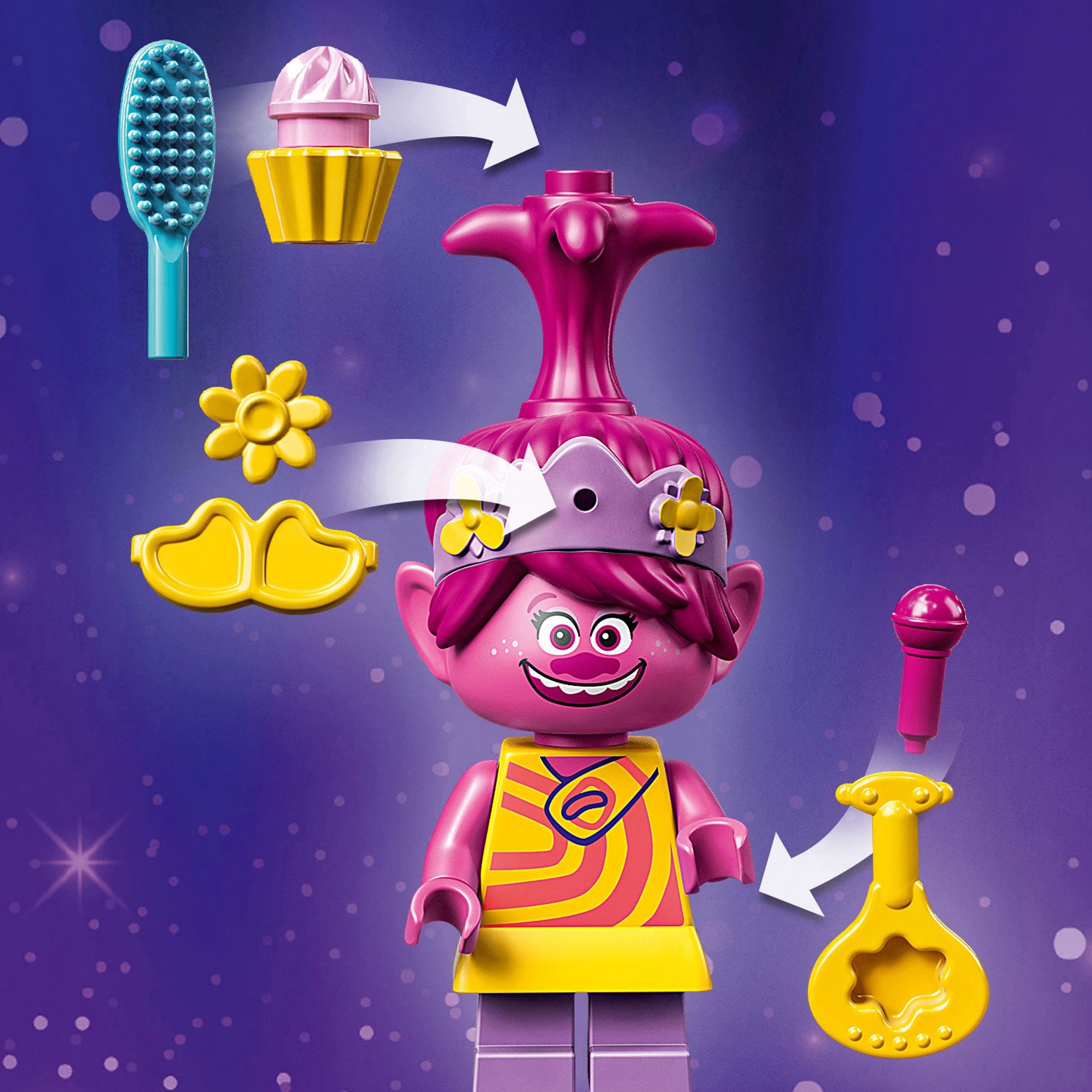 Конструктор LEGO Trolls На плоту в Кантри-тауне - фото 18