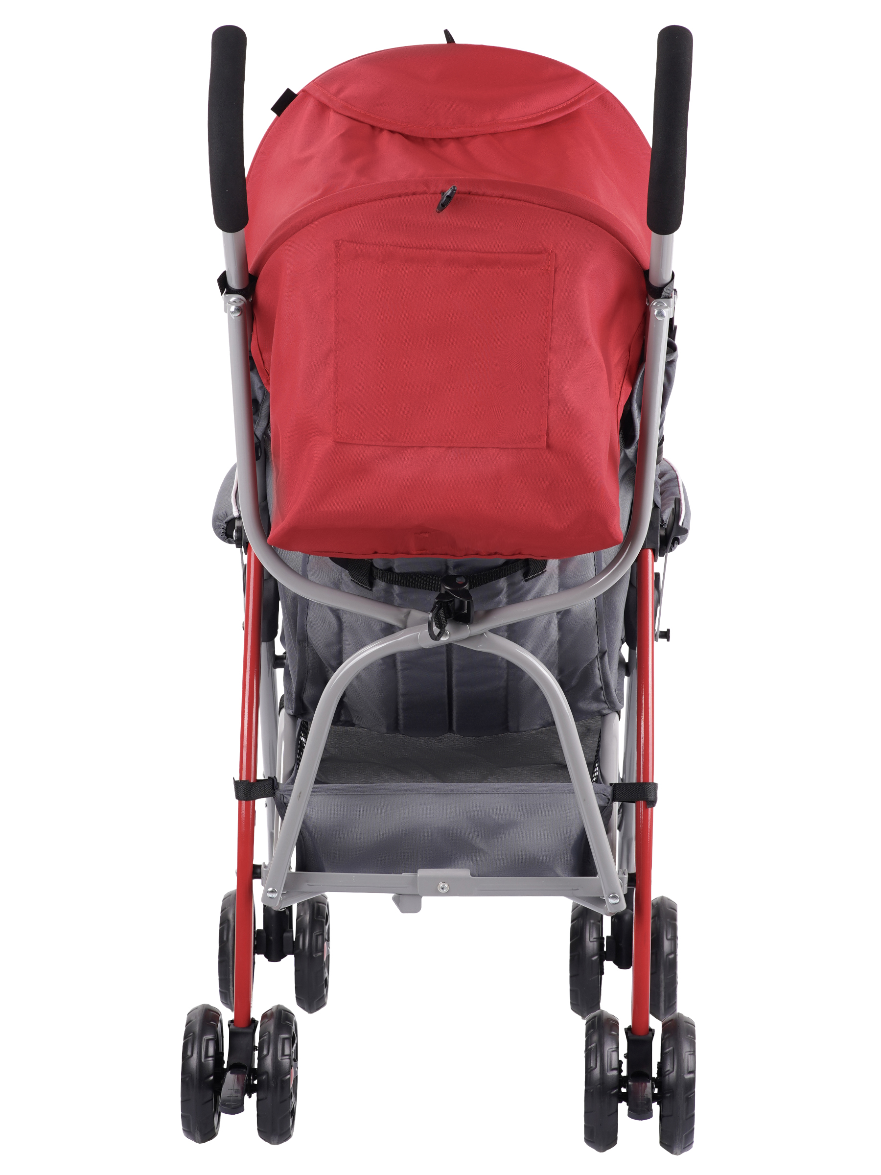 Коляска прогулочная Indigo Bono красный - фото 14