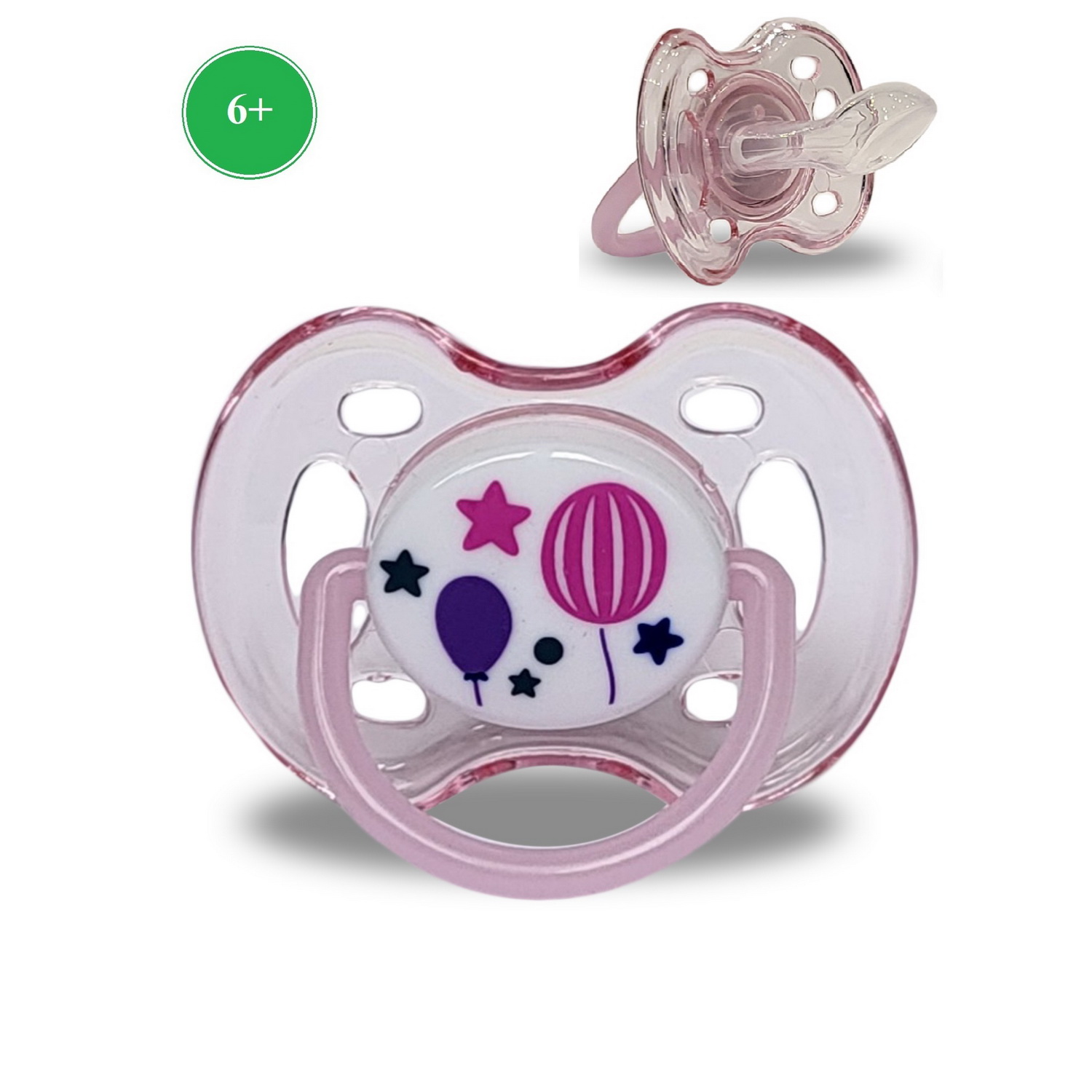 Пустышка Baby Land силикон ортодонтическая от 6 мес. - фото 1
