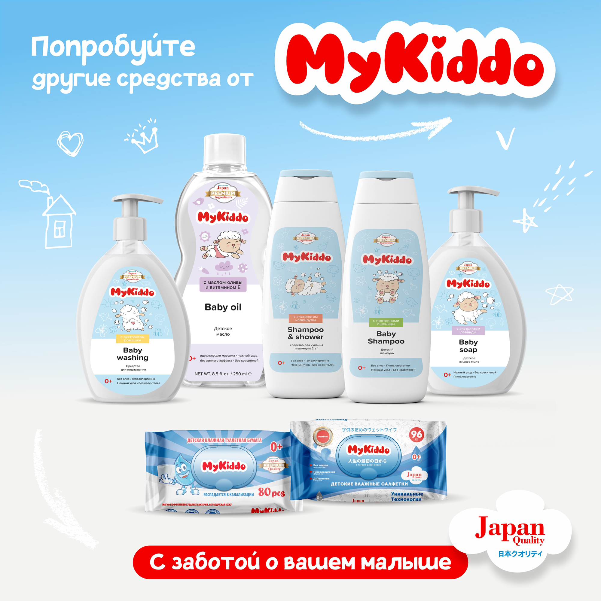 Кондиционер ополаскиватель MyKiddo 5 л 200 стирок детский - фото 8
