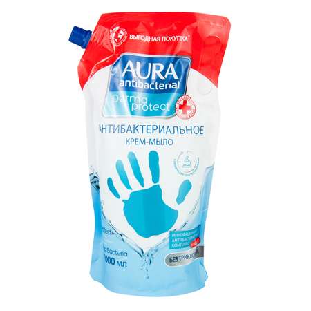Мыло жидкое AURA Antibacterial 1000 мл