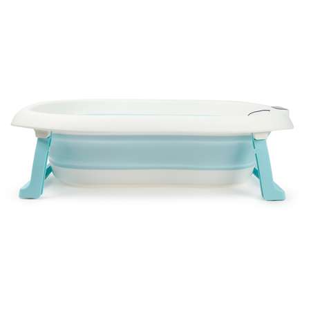 Ванна Babyton складная с матрасиком Blue