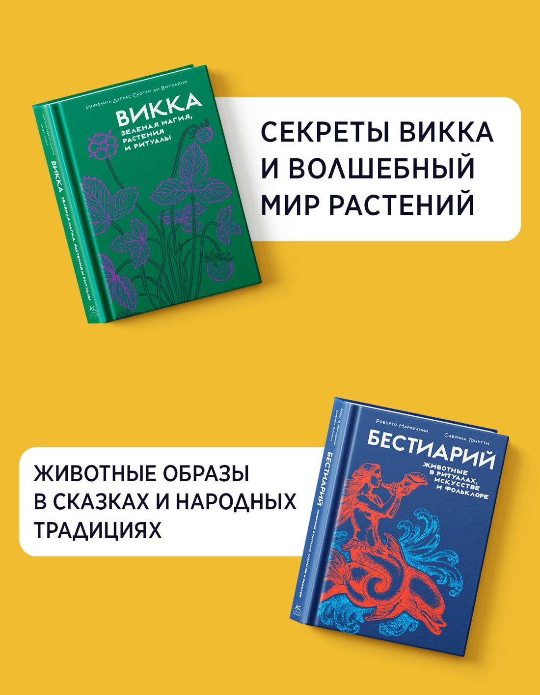 Книга КОЛИБРИ Магия трав и волшебный бестиарий Сборный комплект из 2-х книг с шоппером - фото 4