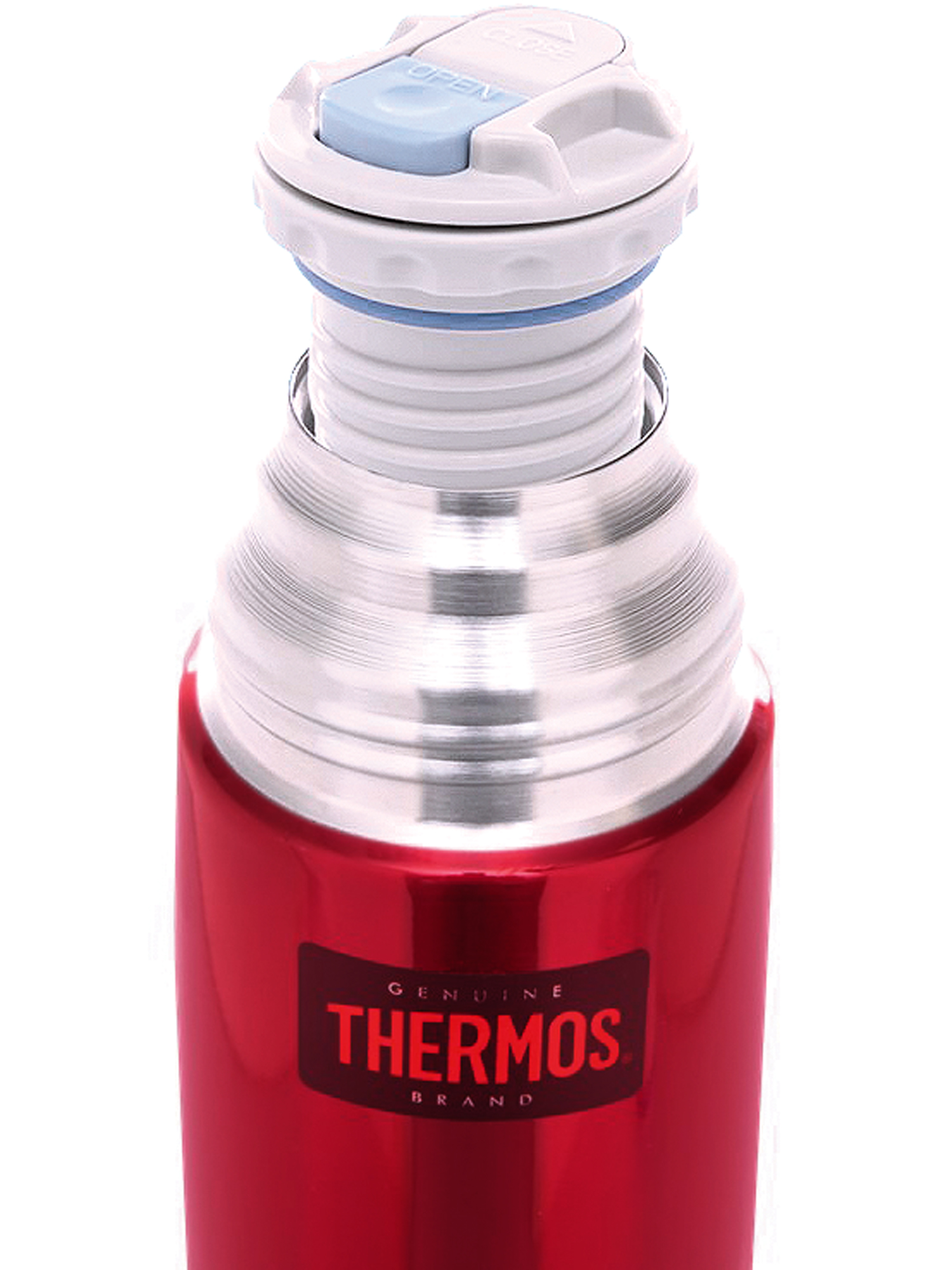 Термос для чая кофе 500 мл THERMOS FBB-500 красный – нержавеющая сталь герметичный тепло/холод 12/24 часа - фото 11