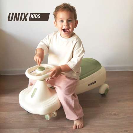 Пушкар UNIX Kids Bibicar зеленый на веревочке